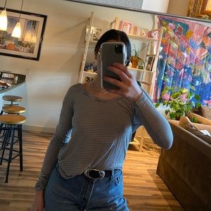 striped brandy melville long sleeve